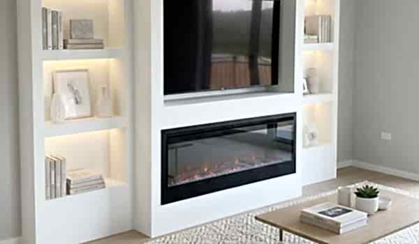 Elektrikli Şömine Dekorasyonu