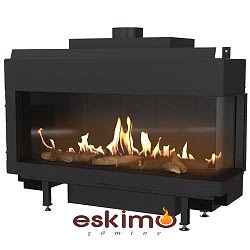 Kratki Leo 100 P Sağ Açık Doğalgazlı Şömine