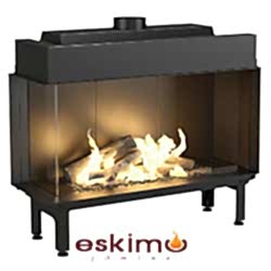 Vourla 100 L Sol Açık Doğalgazlı Şömine