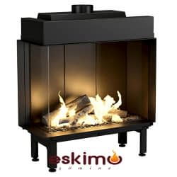 Vourla 80 L Sol Açık Doğalgazlı Şömine