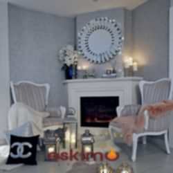 Köşe Elektrikli Şömine ETE-027