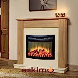 Ahşap Elektrikli Şömine ETE-037