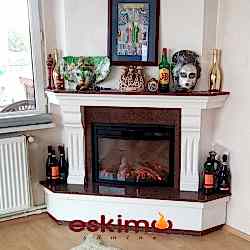 Köşe Elektrikli Şömine ETE-039