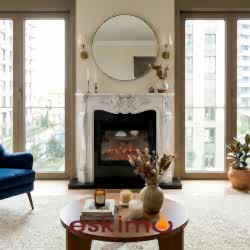 Oyma Elektrikli Şömine ETE-043