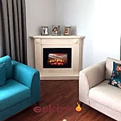 Köşe Elektrikli Şömine ETE-044