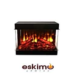 Flameline Coza RZN 70 3 Tarafı Camlı Elektrikli Şömine