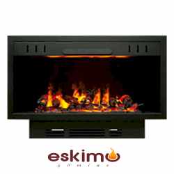 Flameline Vasko 100 3d Isıtmalı Elektrikli Şömine