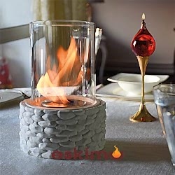 Fire Stone Masaüstü Şömine