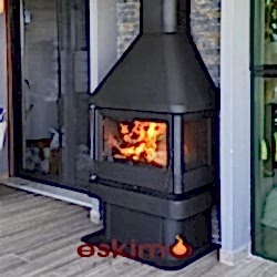 Bronpi Lisboa 3C Metal Şömine