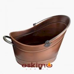 Odun Kovası Kayık Bakır