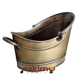 Odun Kovası Kayık Gold