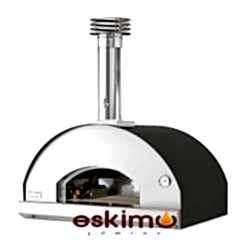 Fontana Forni Mangiafuoco Appoggio Antrasit Pizza Fırını