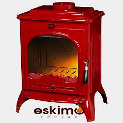 Invicta Seville Şömine Soba Kırmızı