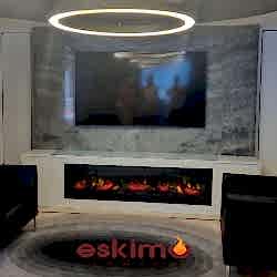 Tv Ünitesi Şömine Krn 180