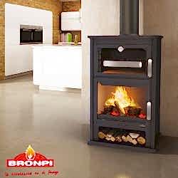 Bronpi Suiza Kuzine Şömine Soba