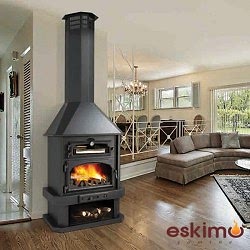 Bronpi Ebro Metal Şömine